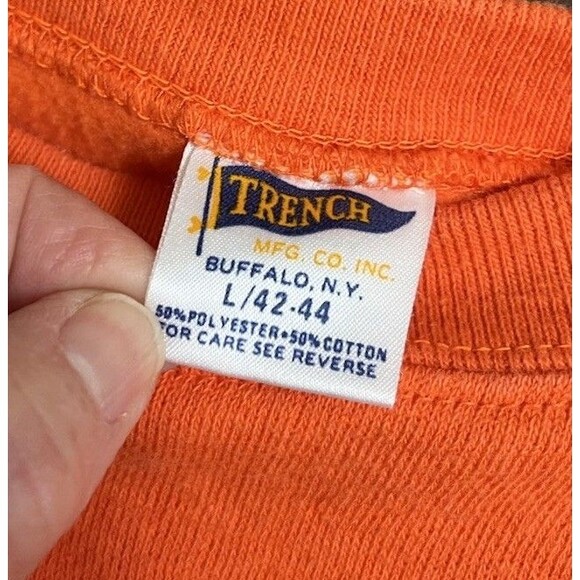 Vintage Denver Broncos Men's M/L Super Bowl XXII 1988 Sweatshirt Made in USA - Picture 4 of 7